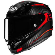 HJC CASCO INTEGRALE RPHA 12 CARBON KERES ROSSO MC1