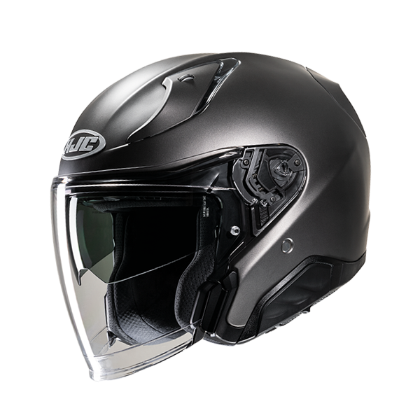 HJC CASCO JET FIBRA RPHA31 TATANIO OPACO