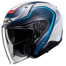HJC CASCO JET FIBRA RPHA31 KOUV ROSSO BLU MC21SF