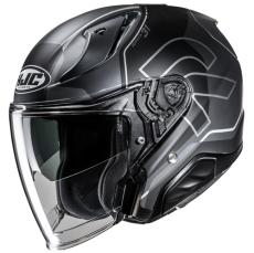 HJC CASCO JET FIBRA RPHA31 DEREEN GRIGIO MC5SF
