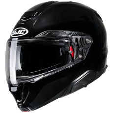 HJC CASCO MODULARE IN FIBRA RPHA 91 NERO LUCIDO