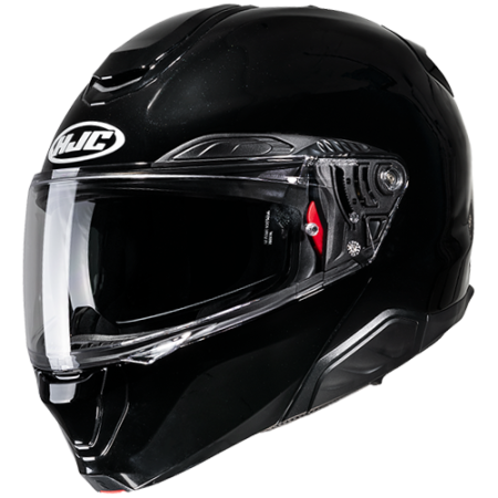 HJC CASCO MODULARE IN FIBRA RPHA 91 NERO LUCIDO