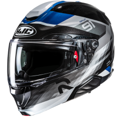 HJC CASCO MODULARE IN FIBRA RPHA 91 MADAL BLU MC2
