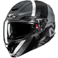 HJC CASCO MODULARE IN FIBRA RPHA 91 FENSH GRIGIO MC5
