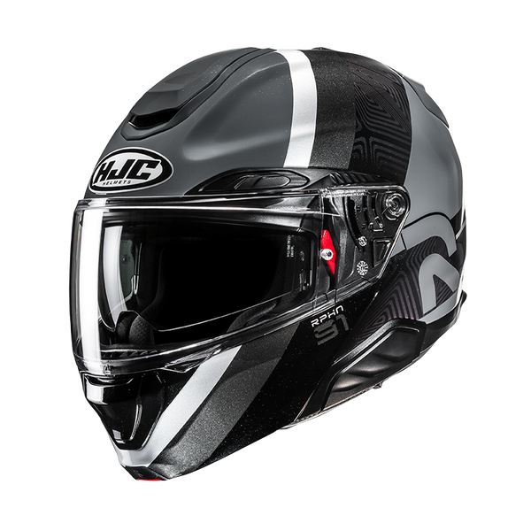 HJC CASCO MODULARE IN FIBRA RPHA 91 FENSH GRIGIO MC5