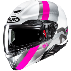 HJC CASCO MODULARE IN FIBRA RPHA 91 FENSH ROSA MC8