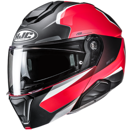 HJC CASCO MODULARE i91 FELIO ROSSO MC1SF