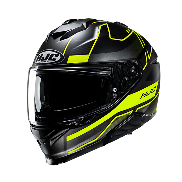 HJC CASCO INTEGRALE i71 IORIX GIALLO FLUO MC3HSF