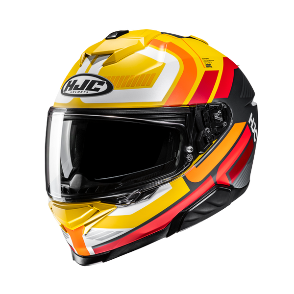HJC CASCO INTEGRALE i71 VIZ GIALLO FLUO MC3SF