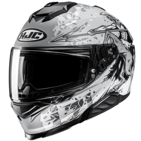 HJC CASCO INTEGRALE i71 TAURUS GRIGIO BIANCO MC10SF