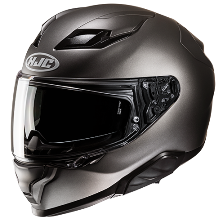 HJC CASCO INTEGRALE FIBRA F71 TITANIO OPACO