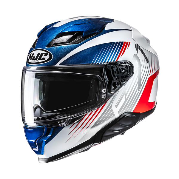 HJC CASCO INTEGRALE FIBRA F71 CATOS ROSSO BLU MC21