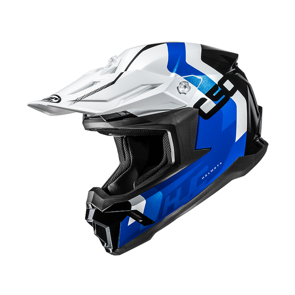 HJC CASCO INTEGRALE CROSS C50 PRIMAL BLU MC2