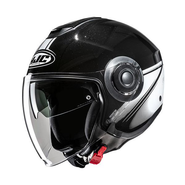 HJC CASCO JET i40 VISION GRIGIO MC5