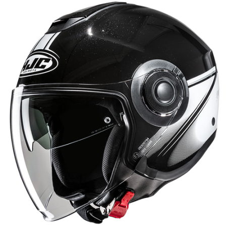 HJC CASCO JET i40 VISION GRIGIO MC5
