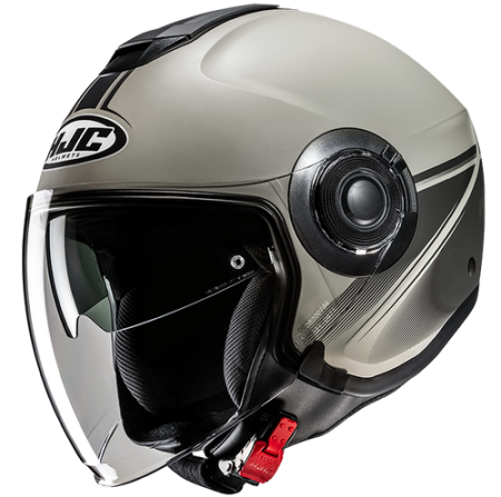HJC CASCO JET i40 VISION GRIGIO MC5SF