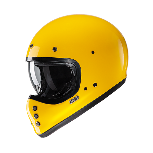 HJC CASCO INTEGRALE FIBRA V60 DEEP YELLOW