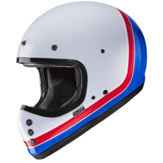 HJC CASCO INTEGRALE FIBRA V60 SCOBY ROSSO BLU MC21