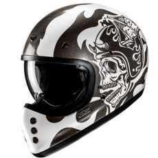 HJC CASCO INTEGRALE FIBRA V60 FLAME GRIGIO MC5