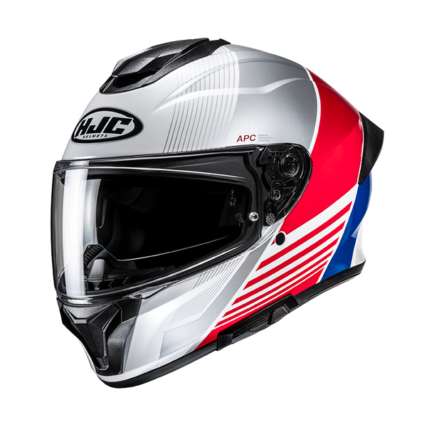 HJC CASCO INTEGRALE C71 MORIX ROSSO BLU MC21