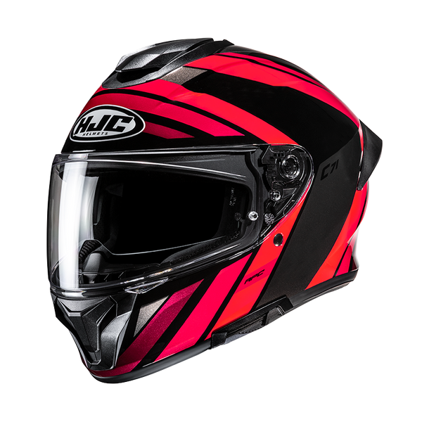 HJC CASCO INTEGRALE C71 FABER ROSSO MC1