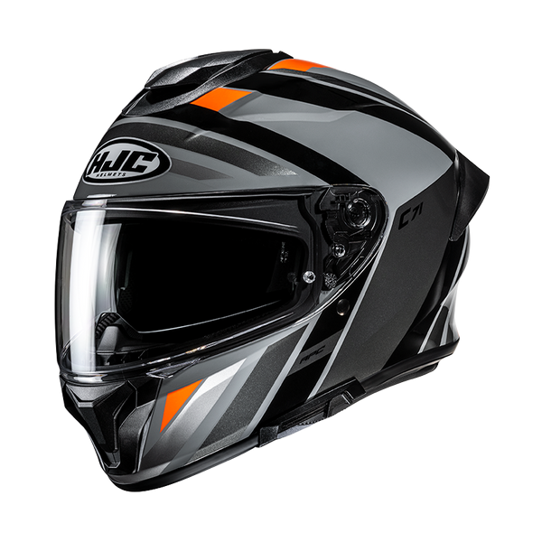 HJC CASCO INTEGRALE C71 FABER ARANCIONE MC7