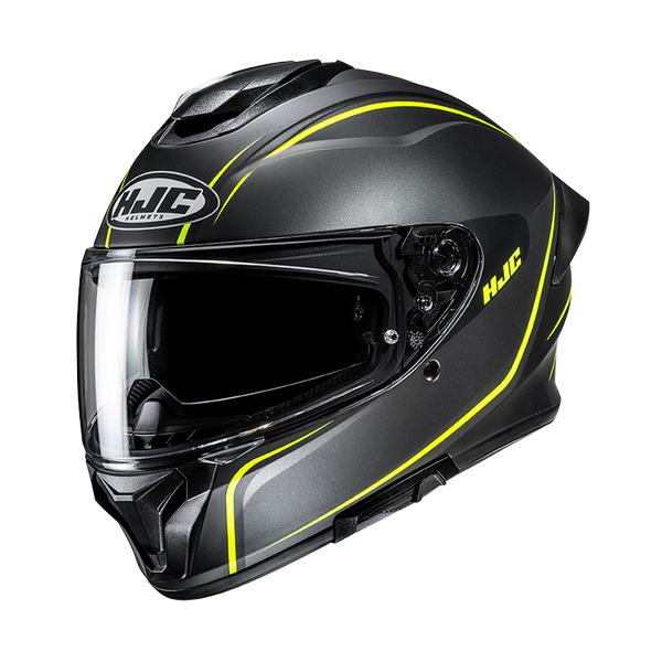 HJC CASCO INTEGRALE C71 QUEZ GIALLO FLUO MC3HSF