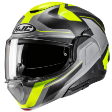 HJC CASCO MODULARE F100 BIOS GIALLLO FLUO MC3HSF