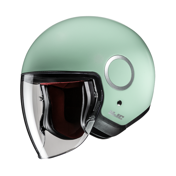 HJC CASCO JET IN FIBRA RPHA 40 VERDE ACQUA