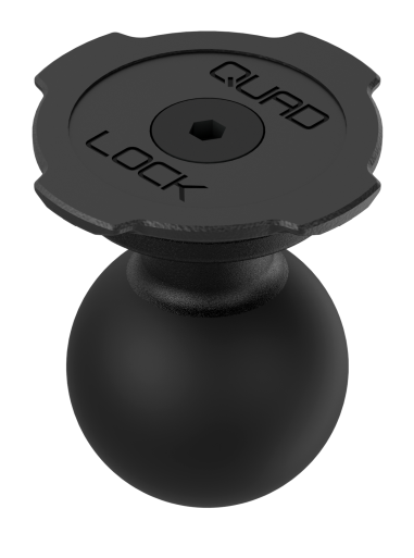 ADATTATORE QUAD LOCK PER TAPPO A SFERA DA 1"