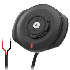 TESTA CARICABATTERIE QUAD LOCK WIRELESS RESISTENTE ALLE INTEMPERIE DA 12-24V