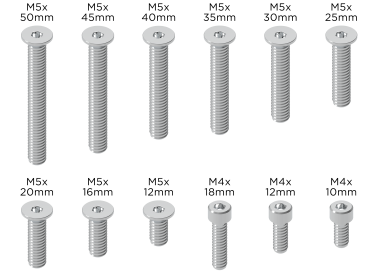 SET QUAD LOCK VITI DI RICAMBIO