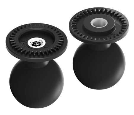 PALLINE DI RICAMBIO QUAD LOCK 360 CON DOPPIO BRACCIO GIREVOLE