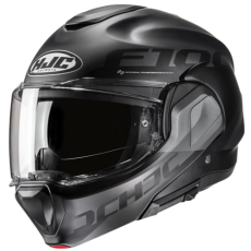 HJC CASCO MODULARE F100 HETAL GRIGIO MC5SF