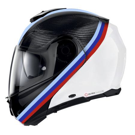 NOLAN CASCO MODULARE X-1005 ULTRA GEMINI ROSSO BLU BIANCO 349