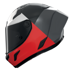 NOLAN CASCO INTEGRALE FIBRA X-804 RS BLOCCO ROSSO BIANCO ROSSO 369