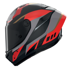 NOLAN CASCO INTEGRALE FIBRA X-804 RS LESMO ROSSO 362