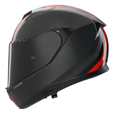 NOLAN CASCO INTEGRALE FIBRA X-904 ULTRA CARBON GEMINI NERO ROSSO BLU