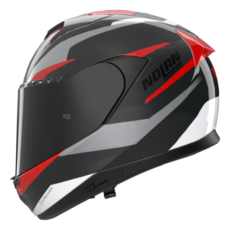NOLAN CASCO INTEGRALE FIBRA X-904 ULTRA CARBON CALIBRO ROSSO QUIN 354