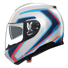 NOLAN CASCO MODULARE N100-6 RADIANTE BIANCO ROSSO BLU 358