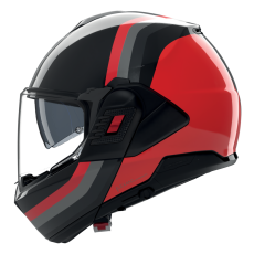 NOLAN CASCO MODULARE N120-1 LINEO ROSSO NERO 351