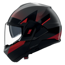 NOLAN CASCO MODULARE N120-1 CICLONE ROSSO NERO 364