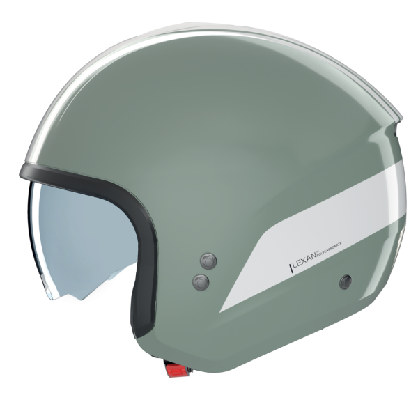 NOLAN CASCO JET N20-2 DOLCE VITA VERDE ROSSO 348