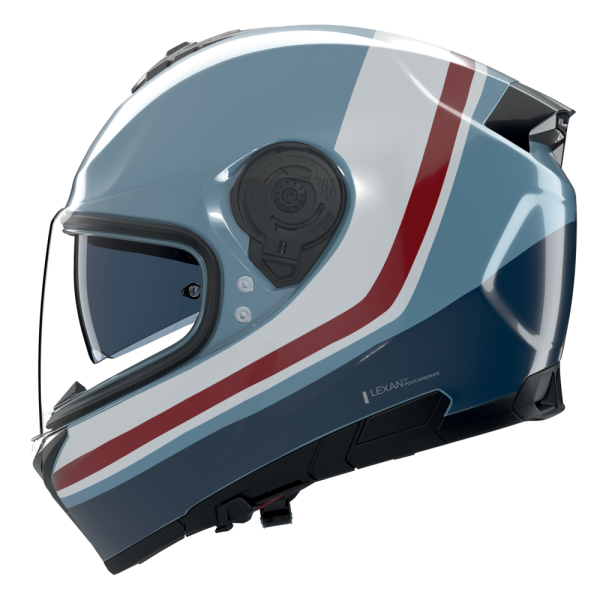 NOLAN CASCO INTEGRALE N80-8 INCLINE ROSSO BIANCO BLU 352
