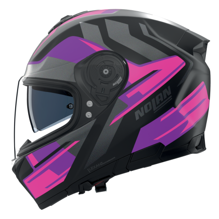 NOLAN CASCO INTEGRALE N80-8 TRITTICO ROSA VIOLA 358