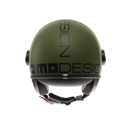 MOMO DESIGN CASCO JET FGTR CLASSIC VERDE OPACO / NERO