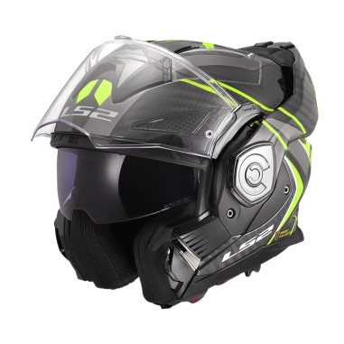 LS2 CASCO RIBALTABILE CARBONIO ADVANT X CARBON FUTURE II GLOSS
