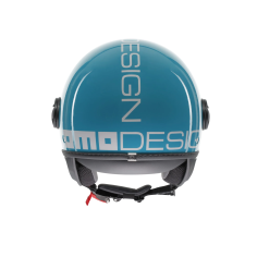 MOMO DESIGN CASCO JET FGTR CLASSIC CANDY BLU LAGO / BIANCO 2