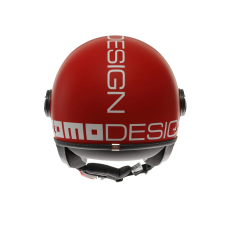 MOMO DESIGN CASCO JET FGTR CLASSIC CANDY ROSSO OPACO / BIANCO 2
