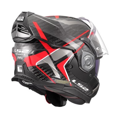 LS2 CASCO RIBALTABILE CARBONIO ADVANT X CARBON FUTURE II GLOSS